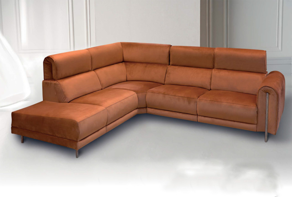 γωνιακός καναπές με μηχανισμό relax